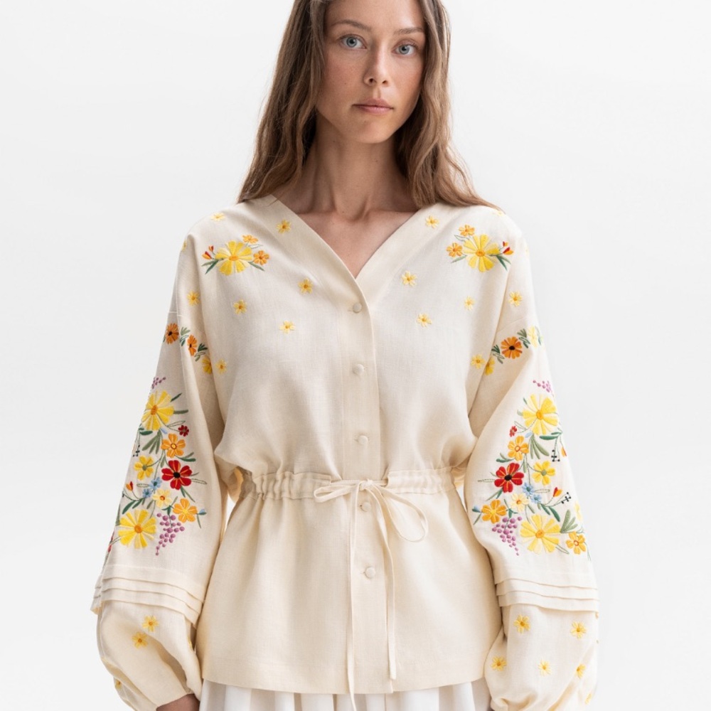 Vyshyvanka ETNODIM linen shirt